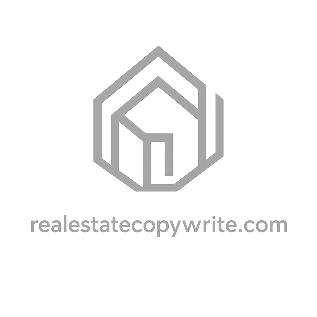 Real Estate Copy Write - AI Powered Marketing and Copywriting Solutions for Real Estate Professionals
